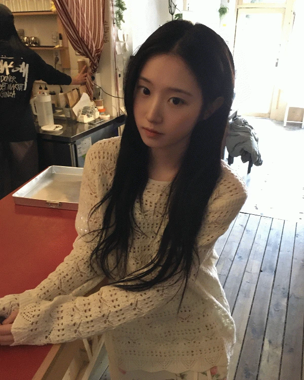 [데이빈made🌱] 마치 니팅 펀칭 레이스 루즈 knit