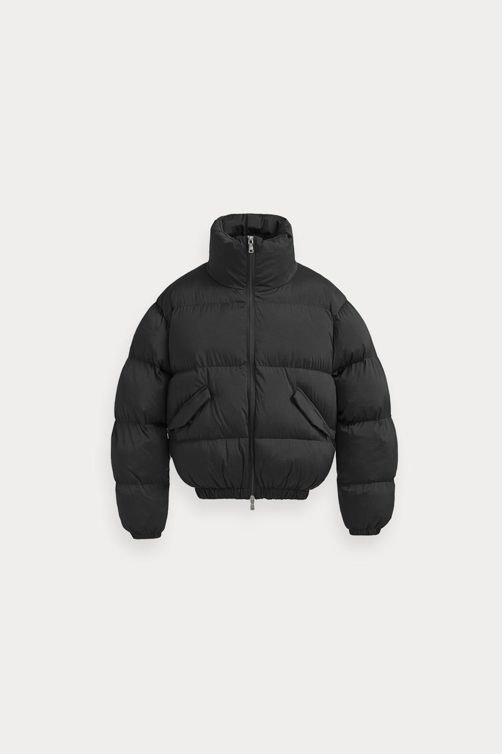 코어 푸퍼 패딩 점퍼_Black