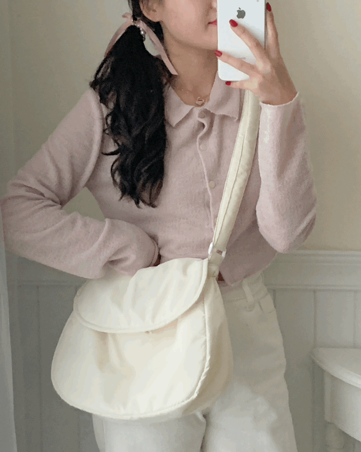 [주문폭주🔥/당일발송] 말랑 구름가방 크로스백 숄더백 여성가방 산책 보부상 귀저기가방 학생가방