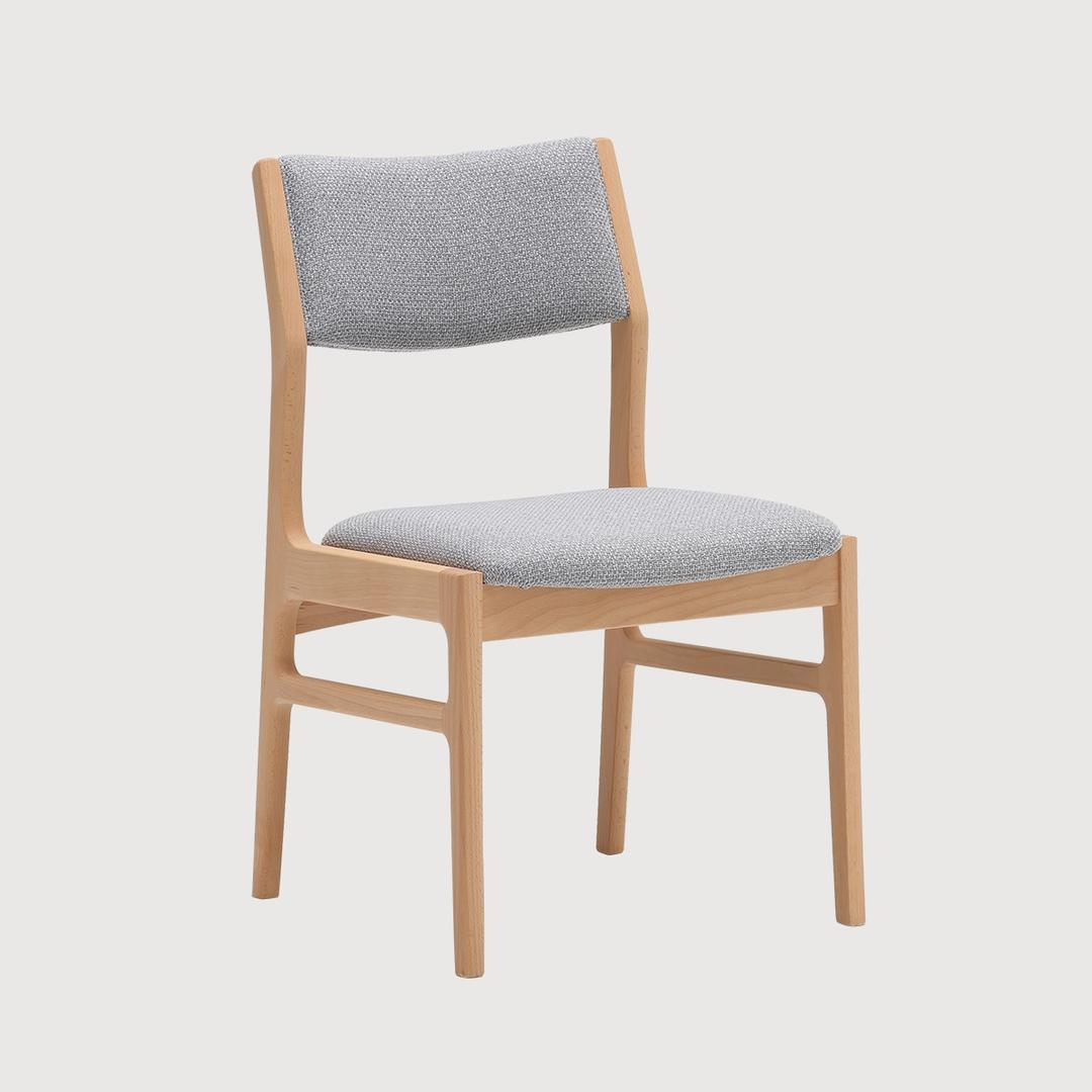 가리모쿠60_암리스 다이닝 체어(armless dining chair)_mist grey / pure beech