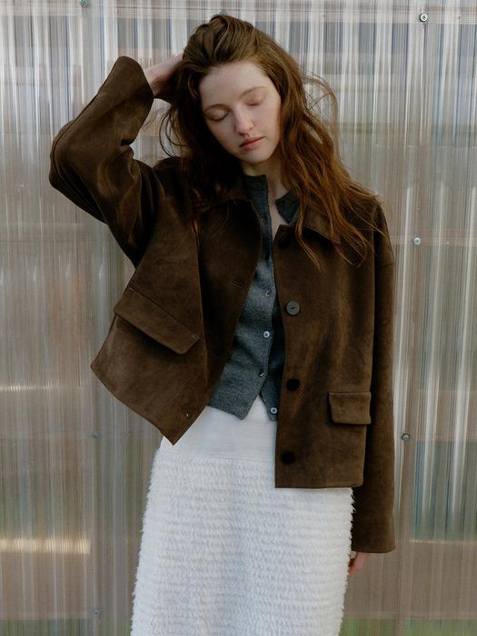 Suede Bomber Jacket KL4AJ3960_6A