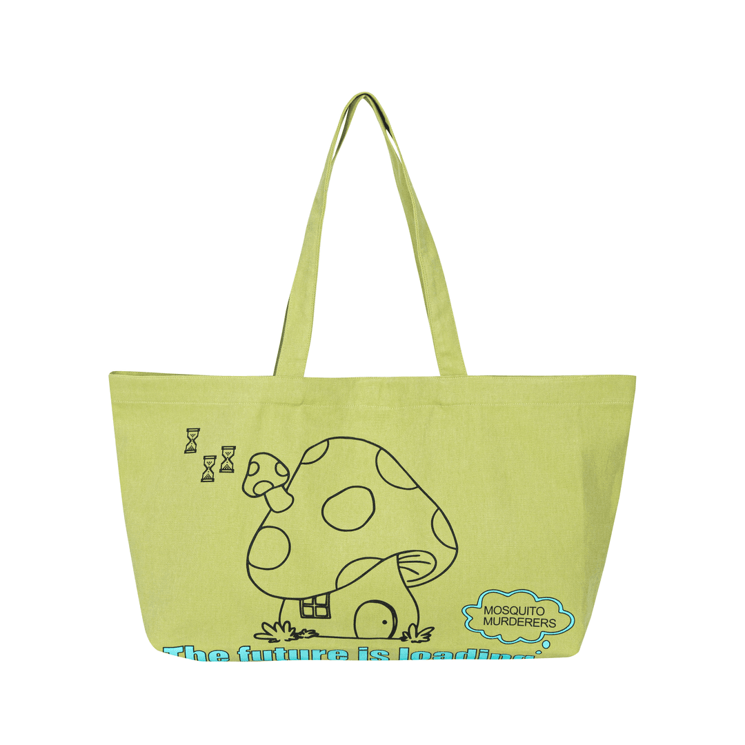 M,M TOTE BAG (Olive)