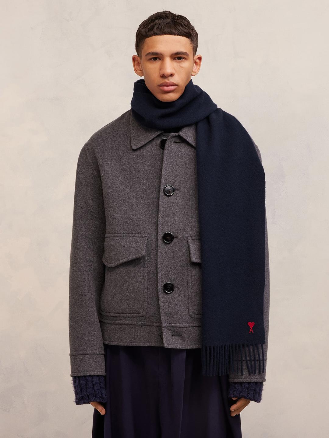 Ami De Coeur Scarf - Night Blue