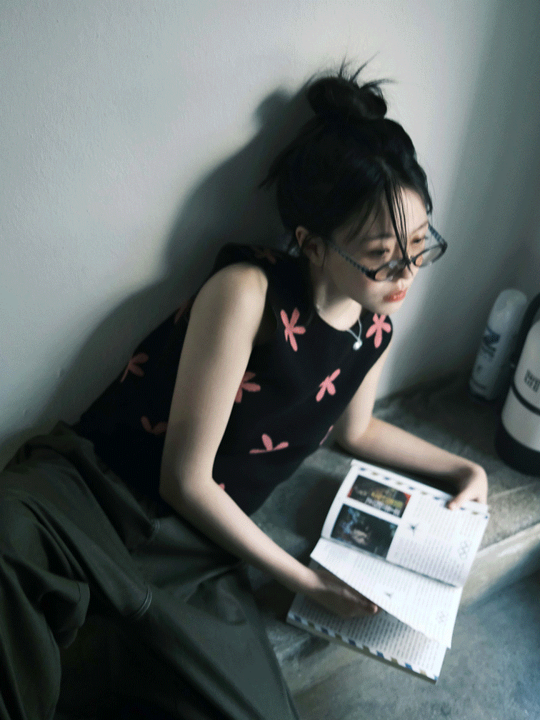 [9hope] blossom halter knit