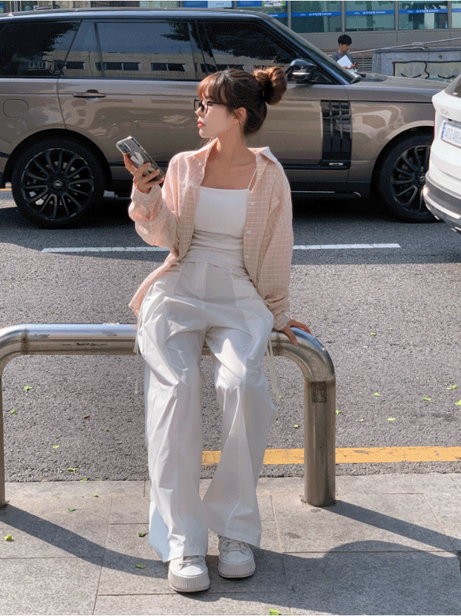 sh - 피치크 셔츠