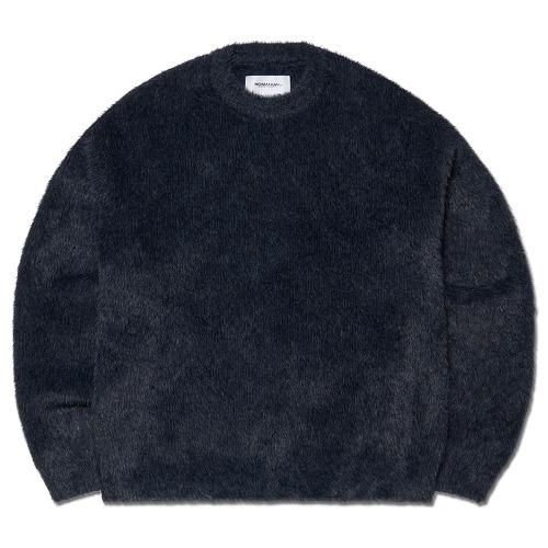 CROPPED HAIRY KNIT - DUSK