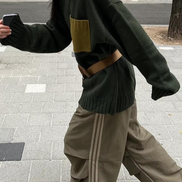 트리플 테이프 파라슈트 벌룬 팬츠 (2color) - 남여공용