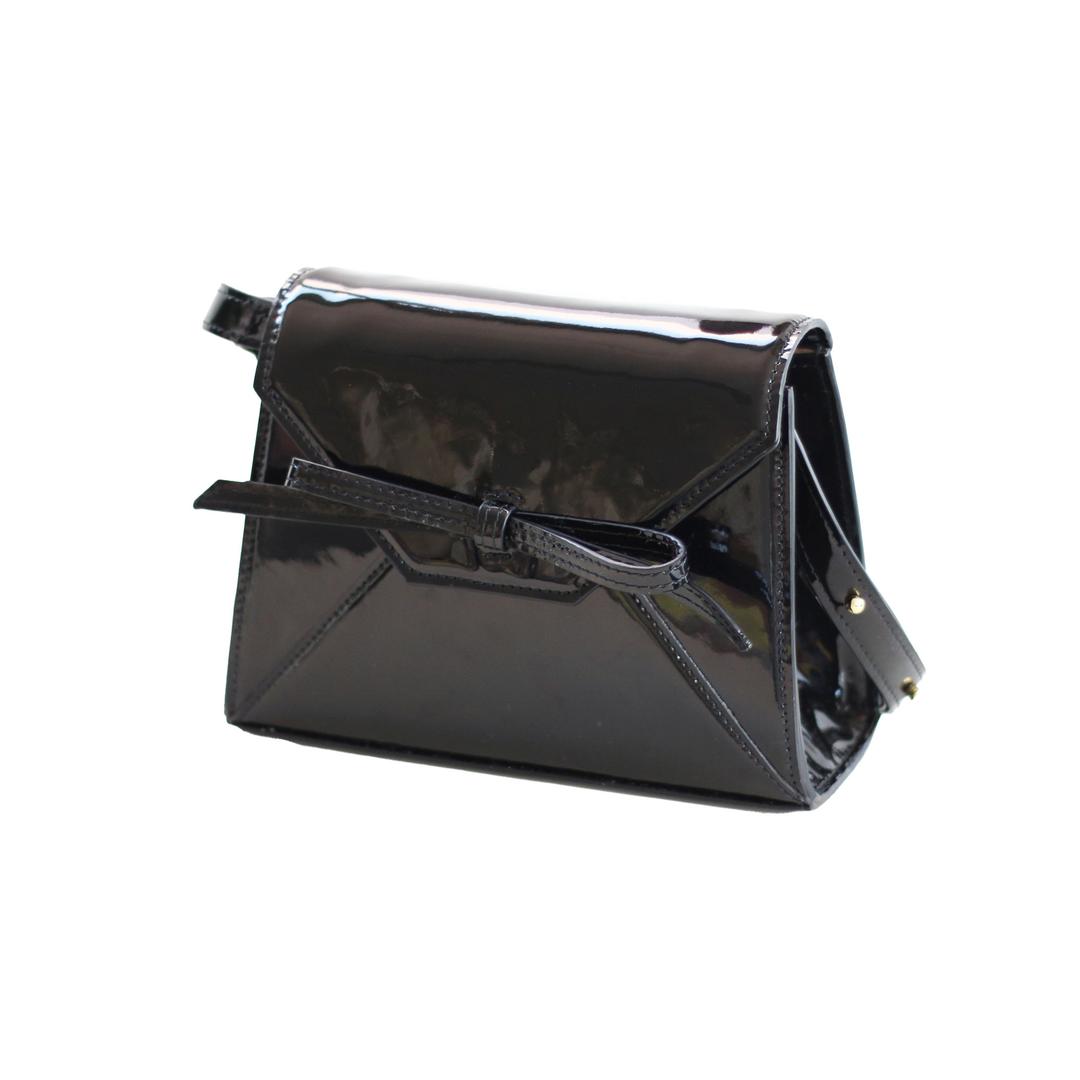 post bag - glossy black