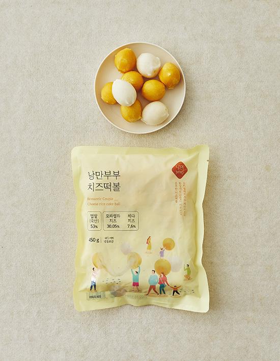 [낭만부부] 치즈떡볼 450g