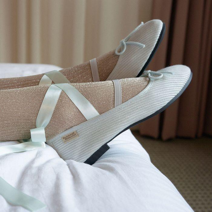 HAZEL RIBBON FLATS - 4 colors