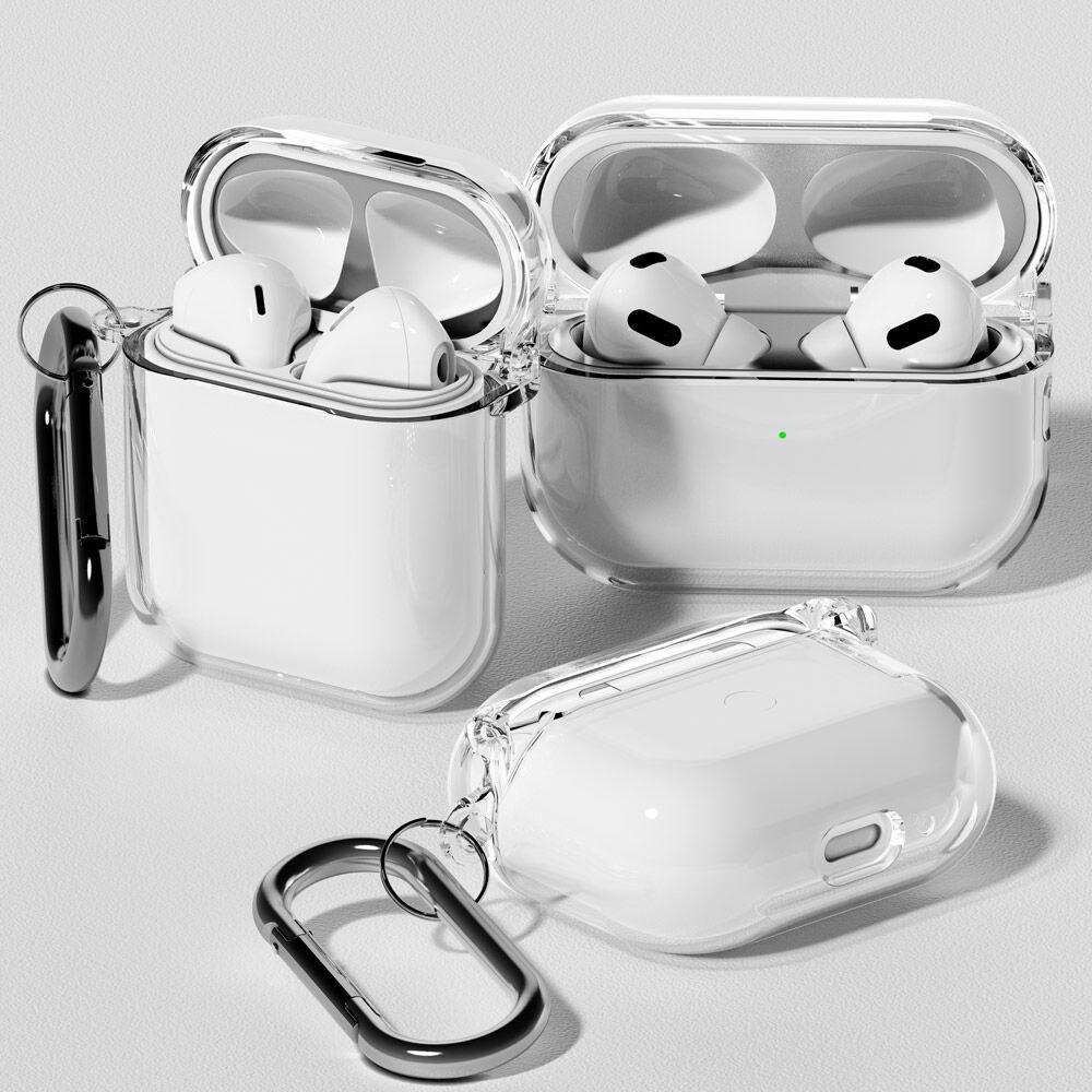 에어팟프로2/프로/3세대/1/2세대 일체형 하드케이스 + 메탈철가루 방지스티커 증정