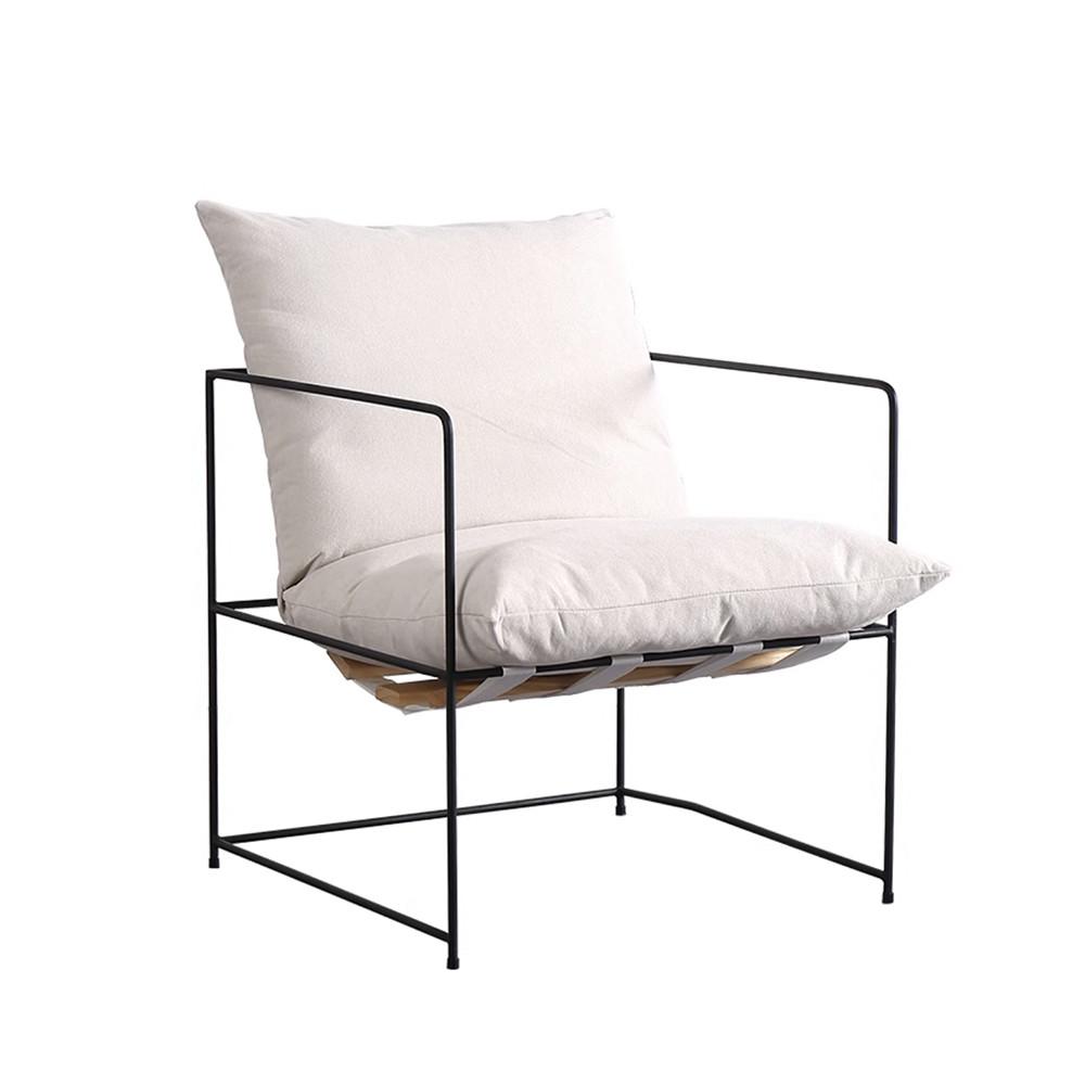 코제 컴포터블 암체어 패브릭 리빙 소파 거실 체어 테라스 카페 인테리어 의자 1인 2인