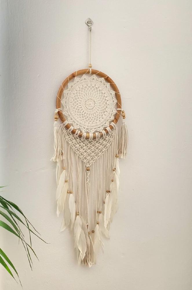 라탄 드림캐쳐 대형 마크라메 월행잉 발리 요가 인테리어 소품 태피스트리벽장식