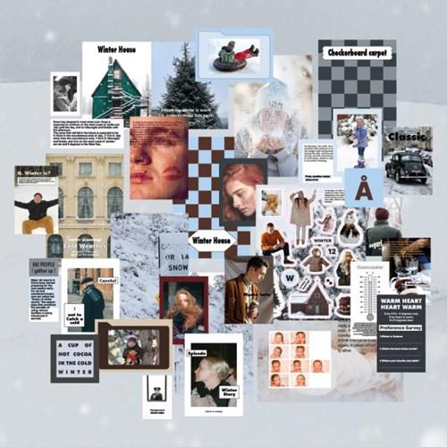 [오블러뮤] 헬로 윈터 스크랩팩