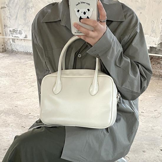 3color 미디엄 스퀘어 토트백
