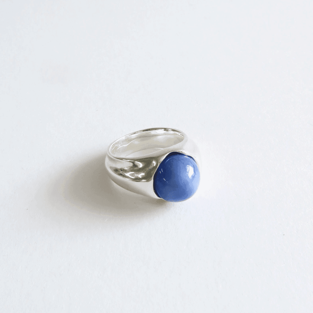 Glass Stone Ring [DOL summer sky]
