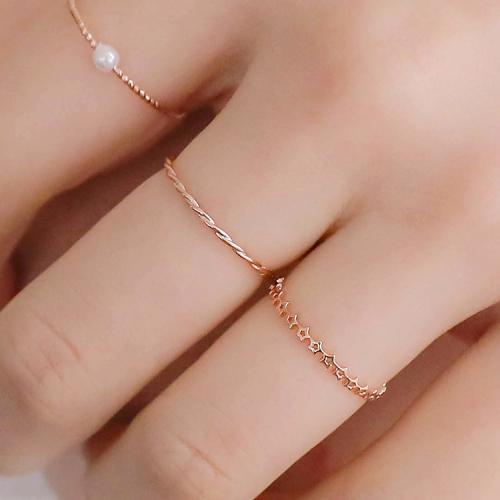 [핸드메이드선물포장+쇼핑백][Folletto] Yareli 925 Silver Ring