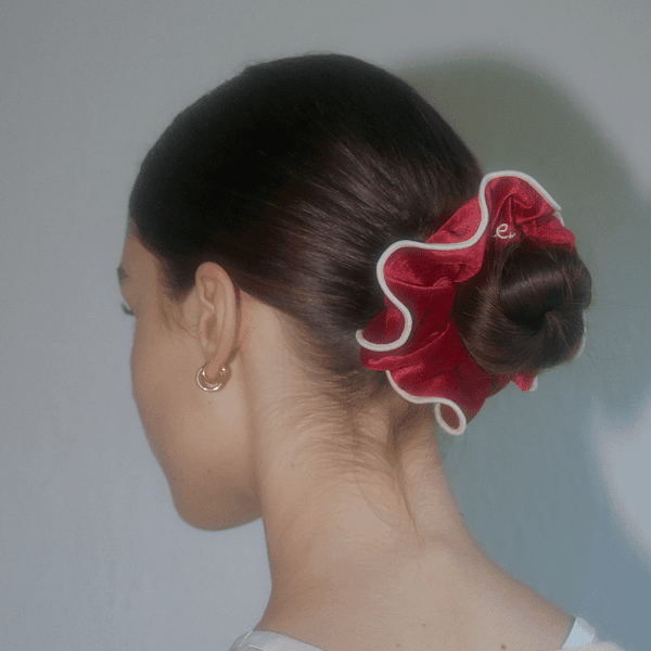 블룸 벨벳 스크런치_레드