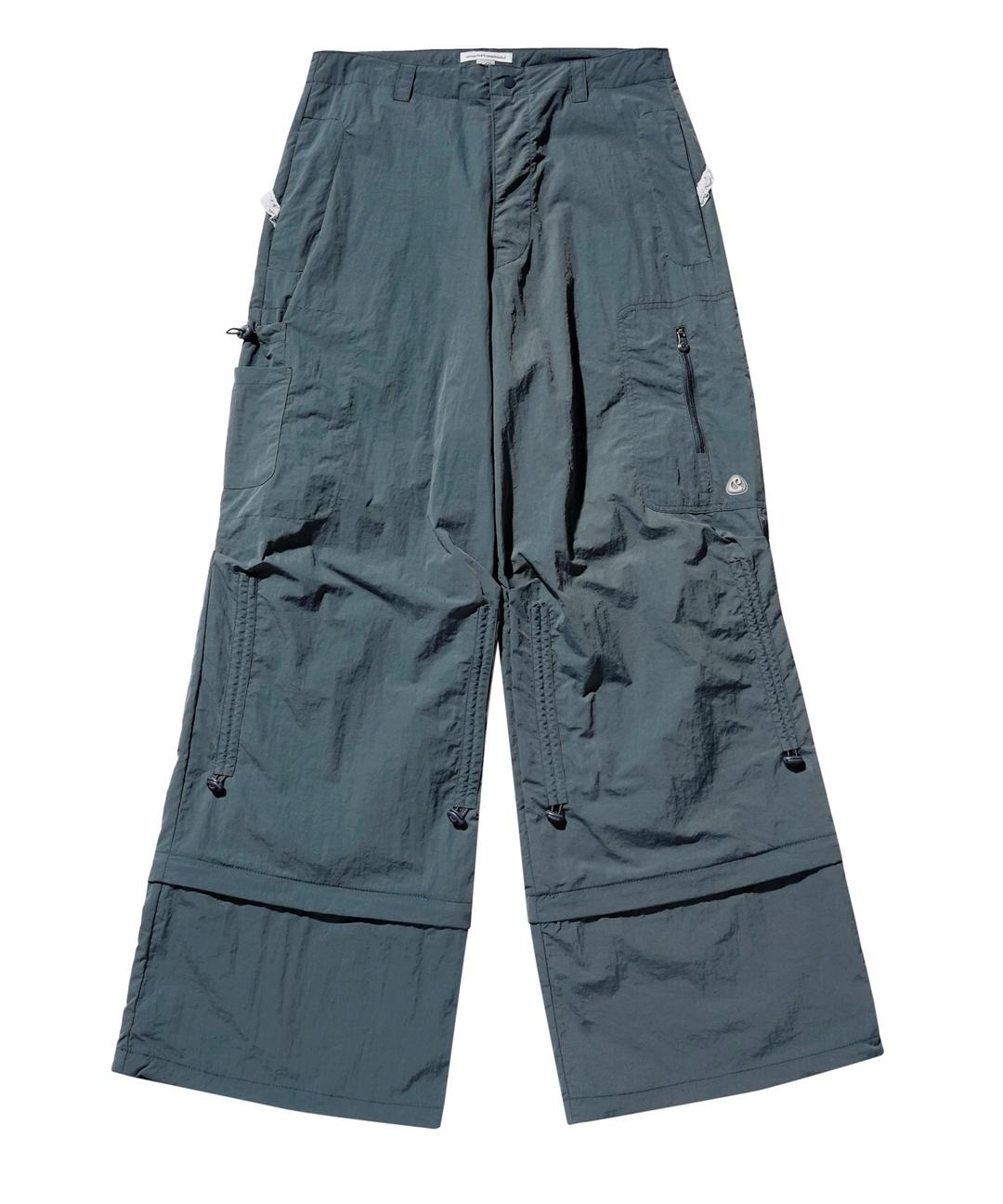 LACE STRING PANTS BLUE