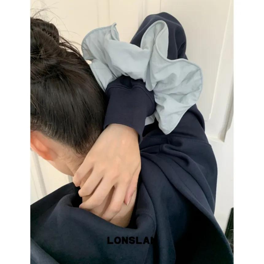 LONSLAN 스크런치 헤어끈 곱창머리끈 빅 곱창밴드 스크런치 빅사이즈