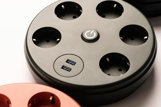 벨레 PLUG5 5구 디자인 멀티탭 PD고속충전 국내 제작