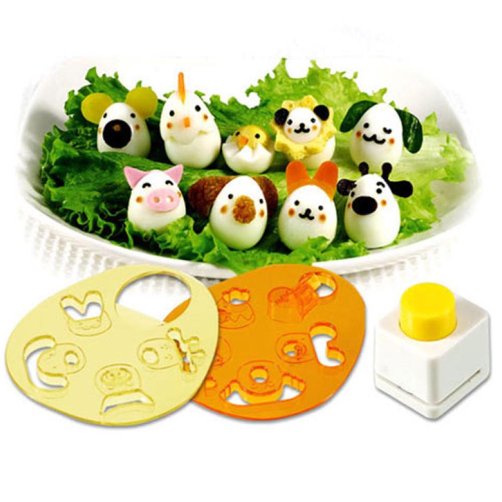 소풍도시락꾸미기 메추리알 입체 모양틀