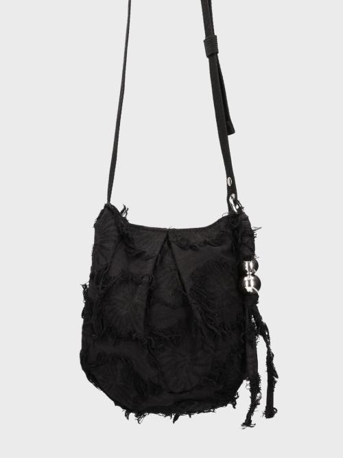 BUDDY BAG FEATHER BLACK 버디백 페더 블랙
