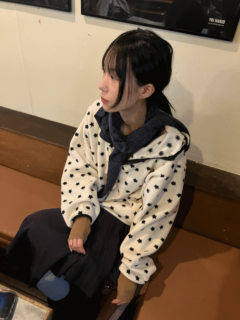 드리밍 플리스 후드집업