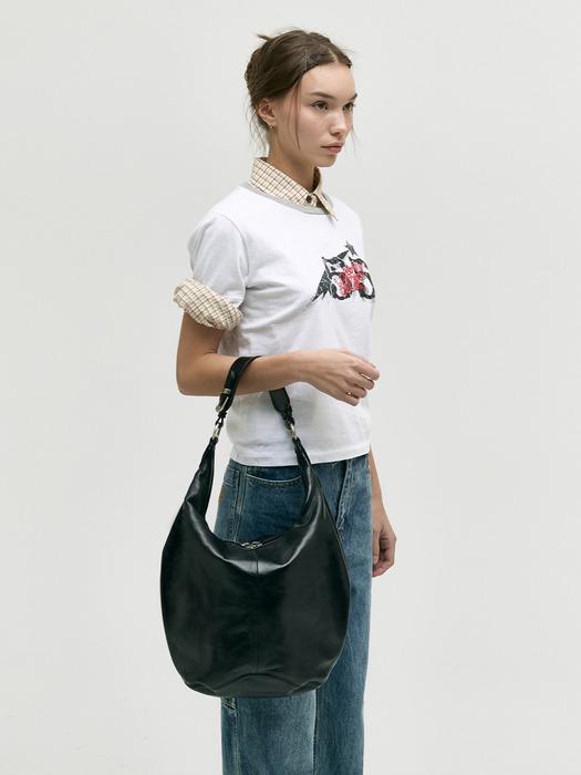 [앨펑 PICK]PUMPKIN LARGE_black glossy plain