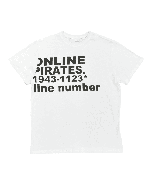 TCM online T (white)