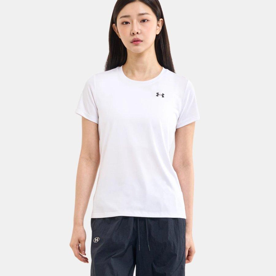 여성 UA Tech 반팔티셔츠 1384231-100