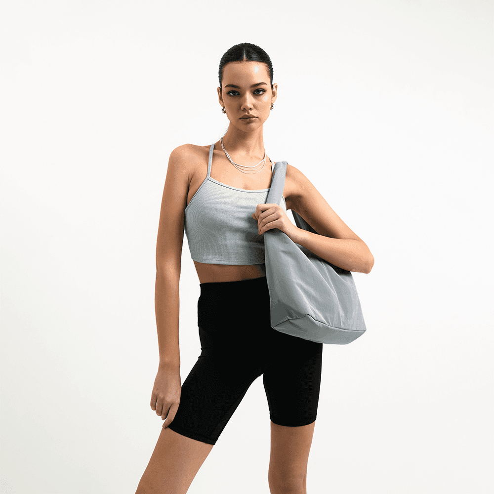 EASY NYLON BAG(GRAY)