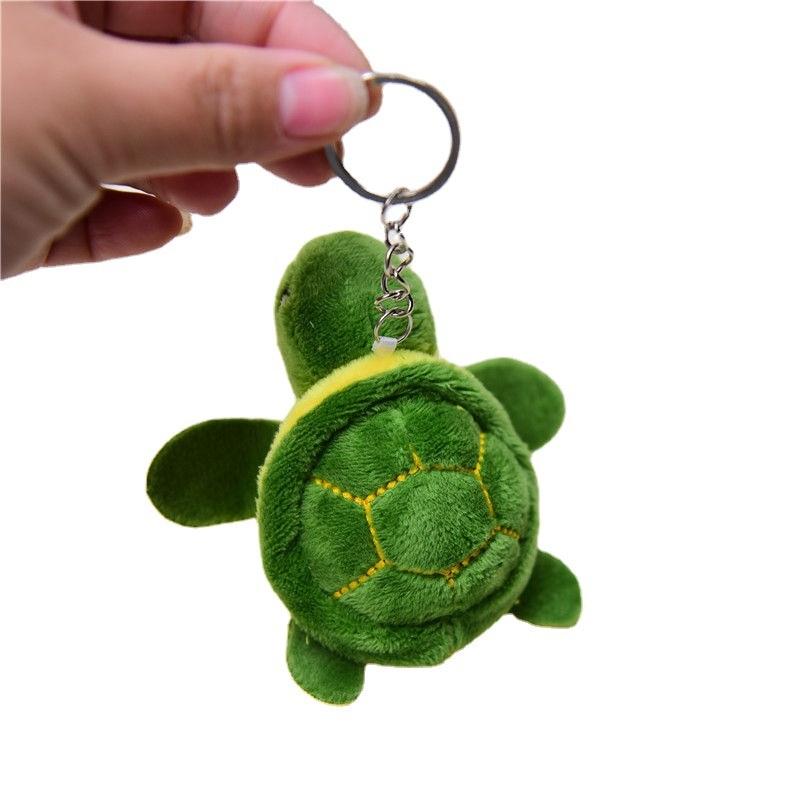 1 Pcs 봉 제 키 체인 만화 작은 Tortois Popula 바다 거북 절묘 한 진정 펜 던 트