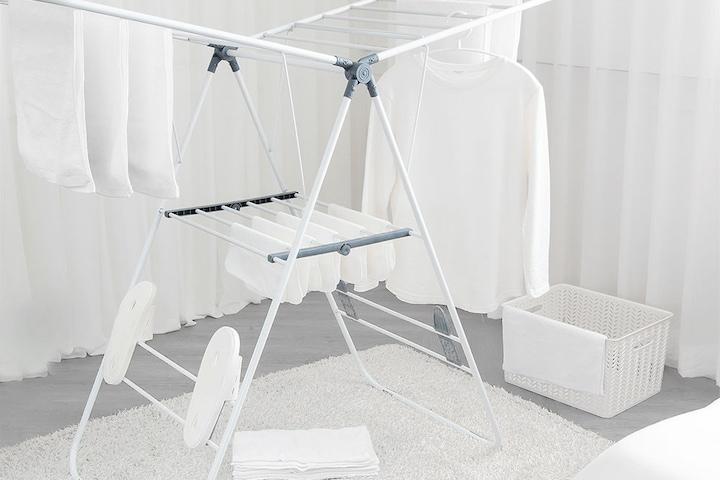 리뷰증명 튼튼한 베이직 빨래건조대