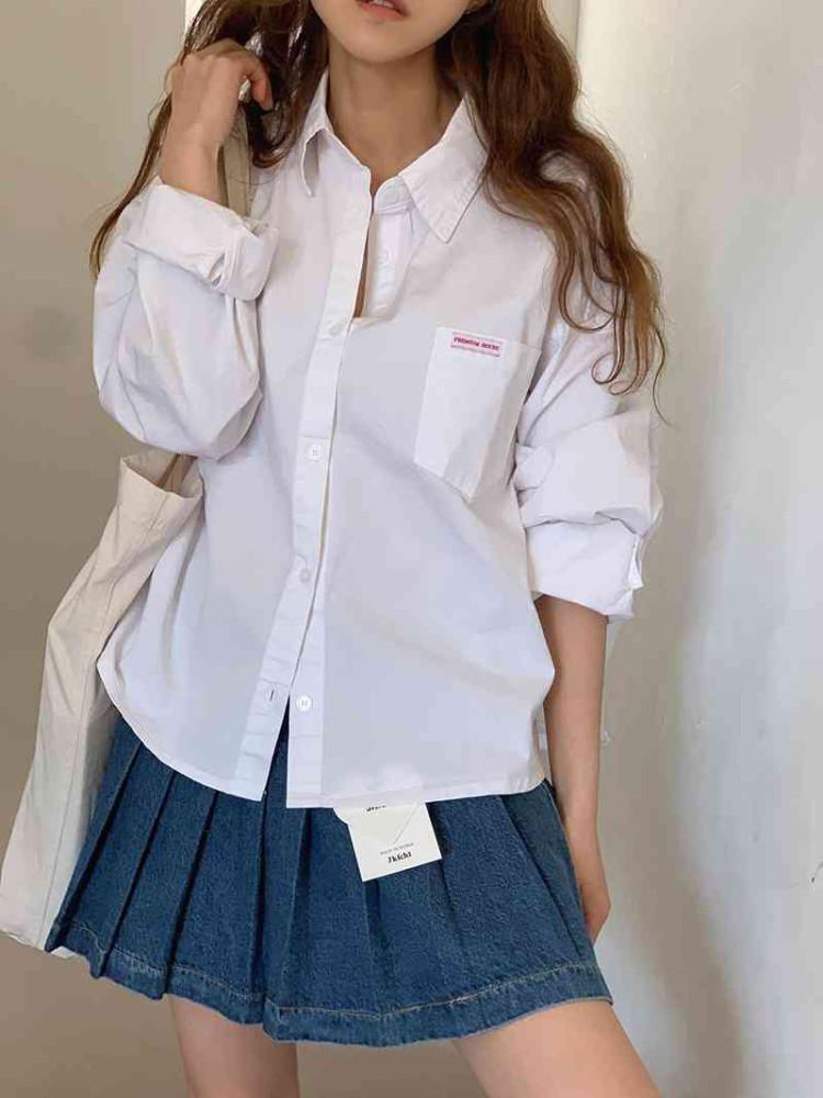 제이키치 솔트워싱남방 3color 기본여성셔츠