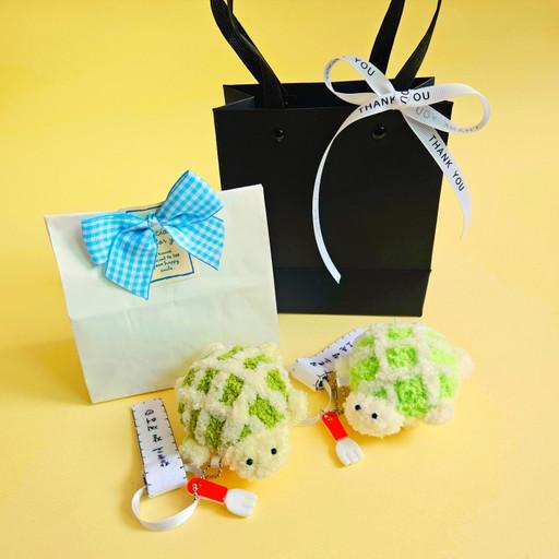 [수능 선물] 뜨개 거북이 인형 키링