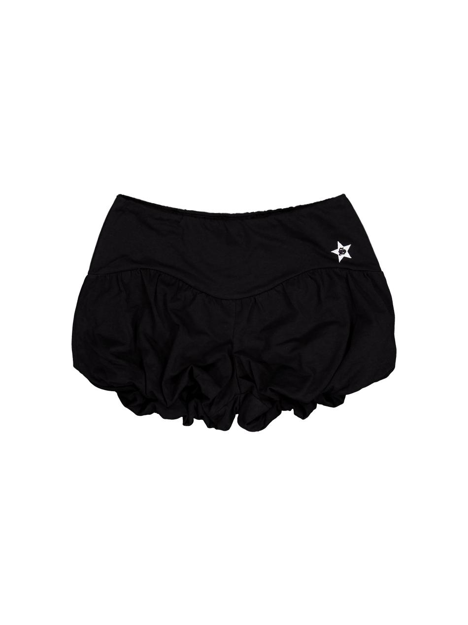 VOLUME SHORT PANTS / BLACK