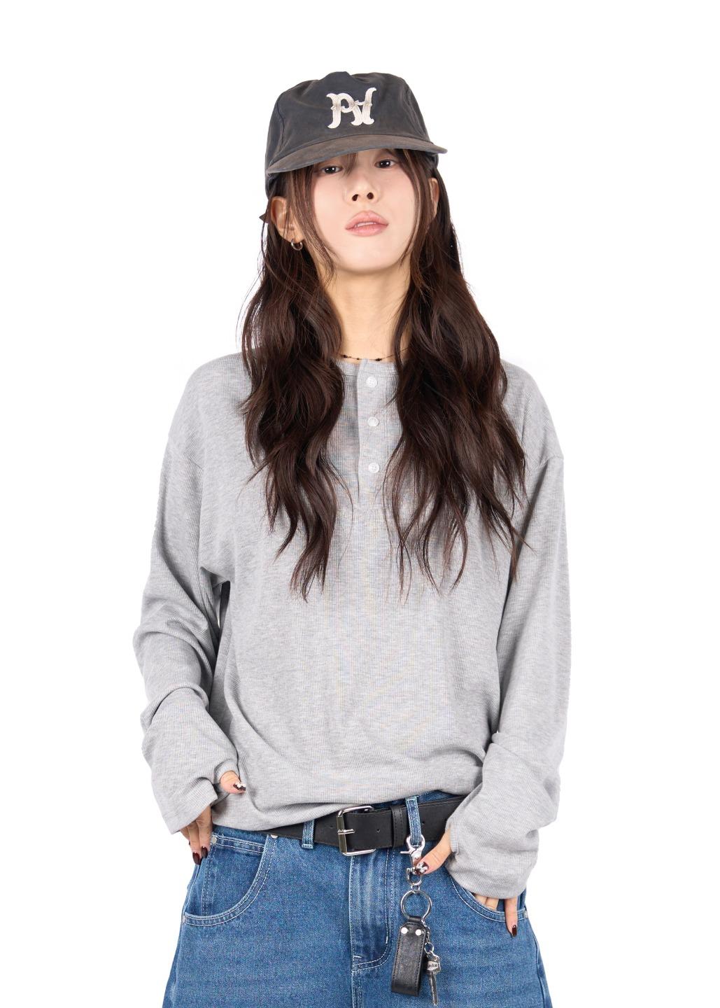 릿킴 BUTTON WARMER LONG SLEEVE