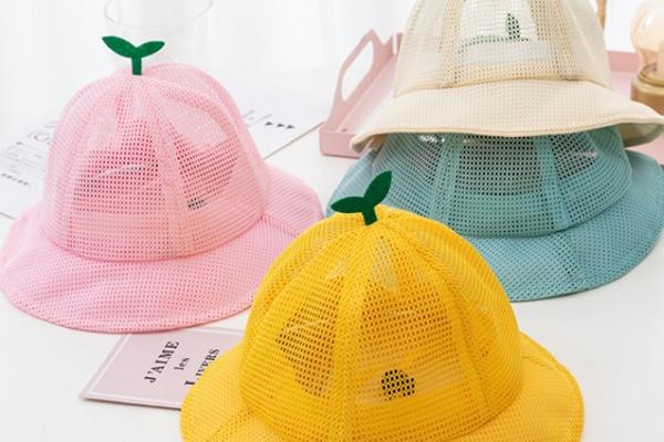 어린이 새싹모자 메쉬 벙거지 버킷햇 썬햇 숲체험 모자
