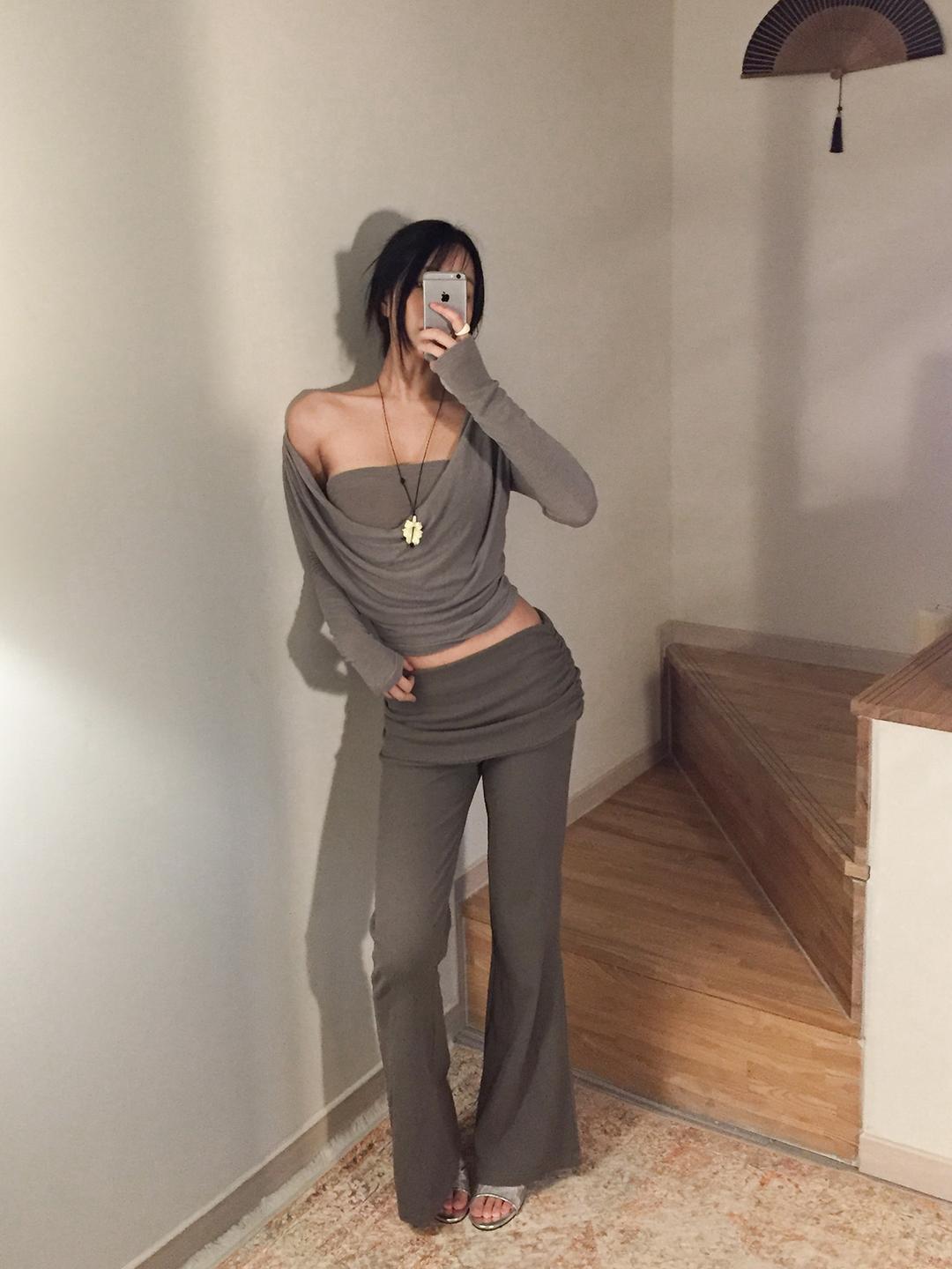 Cowl Layered Set (3color)