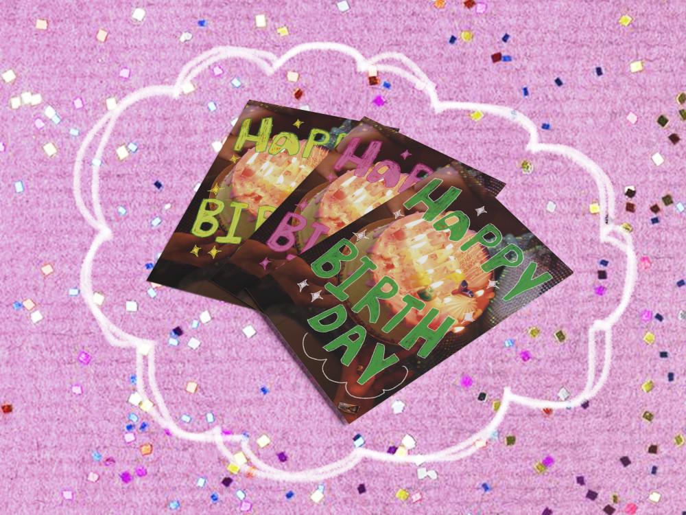 Birthday Postcard (3종)
