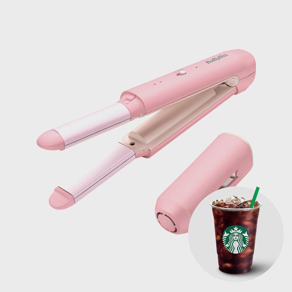 컬러핏 미니 무선멀티 고데기 핑크블로썸 BCD1030PIK