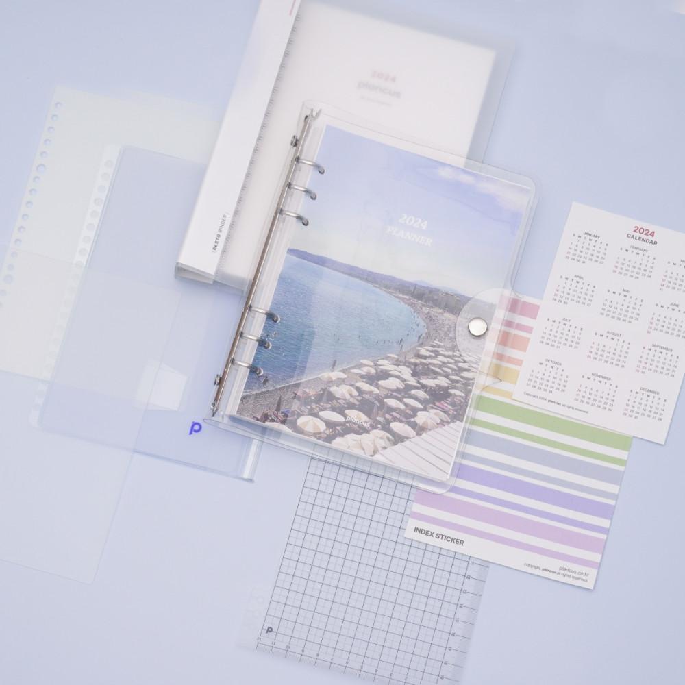 플랜커스 2024 바인더 입문 세트 세트 6공 20공 다이어리 1년 스타터키트