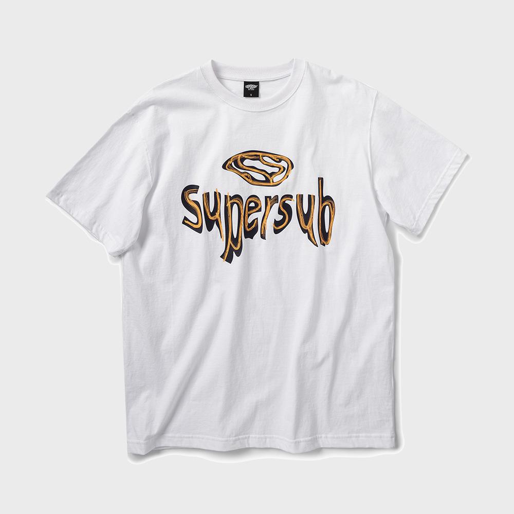 두들 스웨이버 반팔 티셔츠-화이트