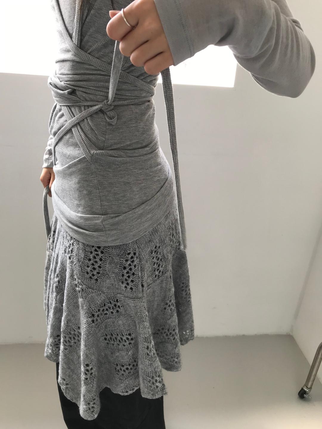 wrap tie halter