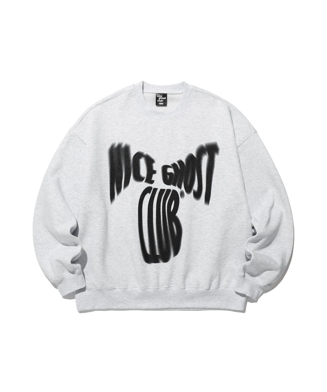 SCREAM LOGO SWEATSHIRTS[LIGHT GREY]