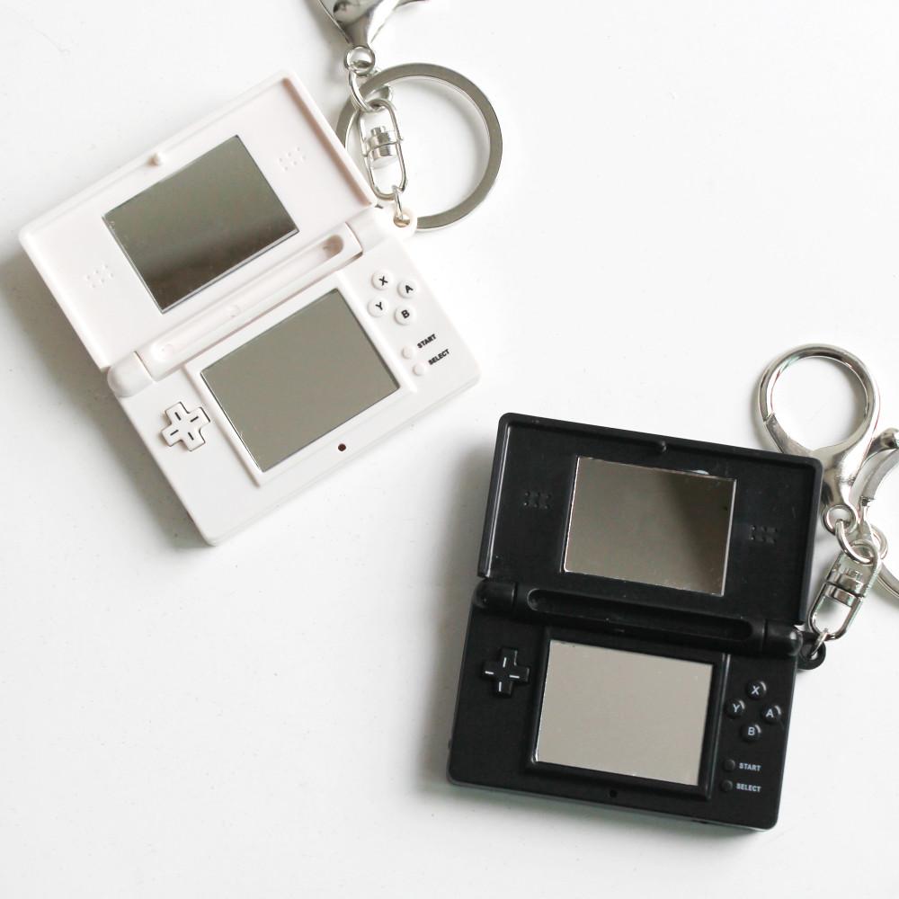 게임기 모양 거울키링 에어팟 버즈 키링