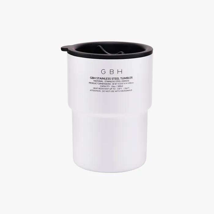 STAINLESS STEEL TUMBLER WHITE 텀블러