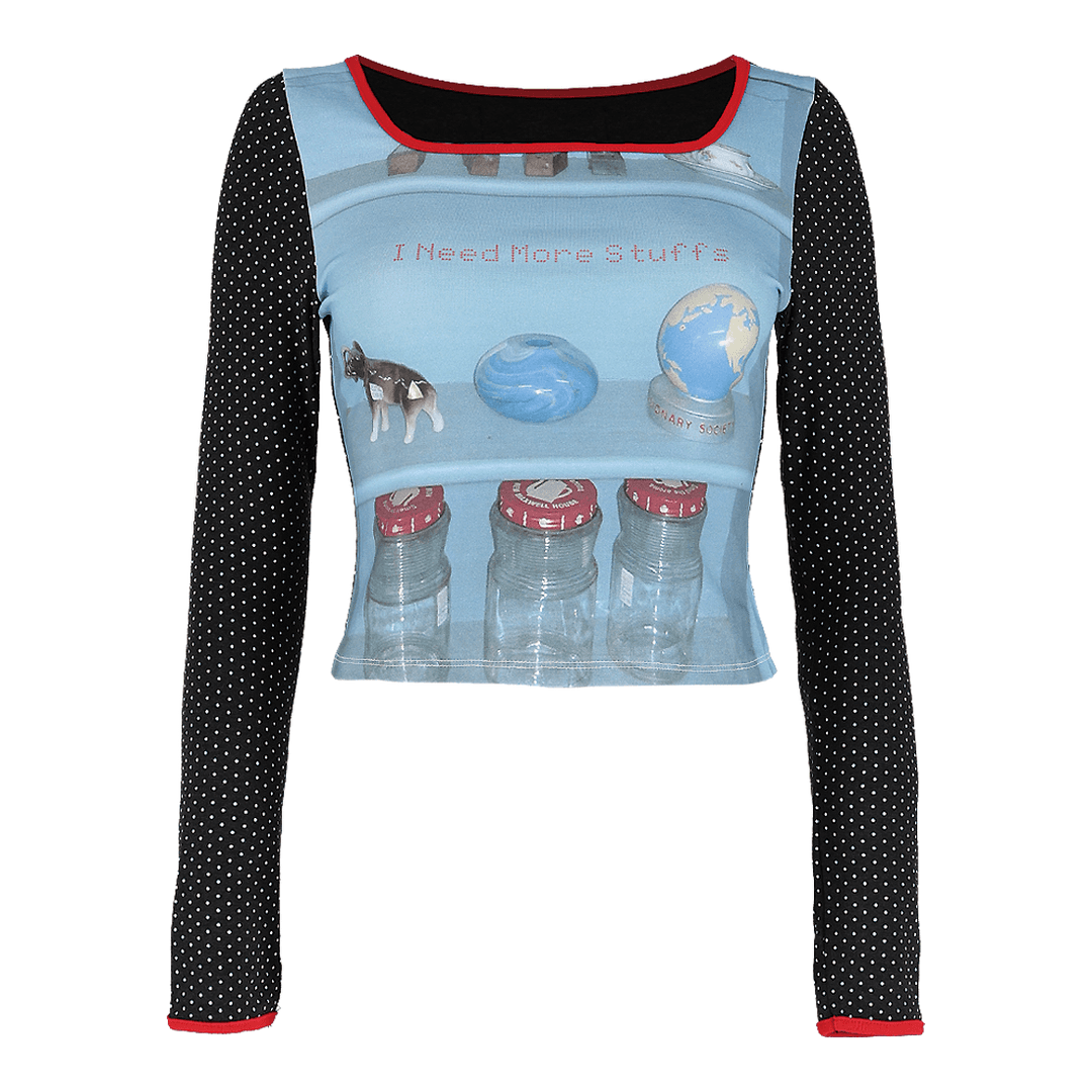 More Stuff Printed T-Shirt