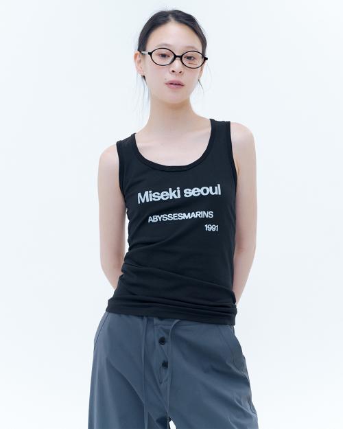 Abyssesmarins relax sleeveless BLACK